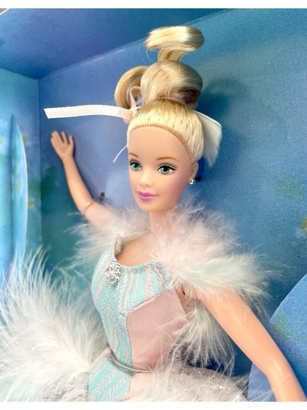 Ballet Masquerade Barbie Ballerina Doll 2000 Mattel 29385 - Picture 6 of 11
